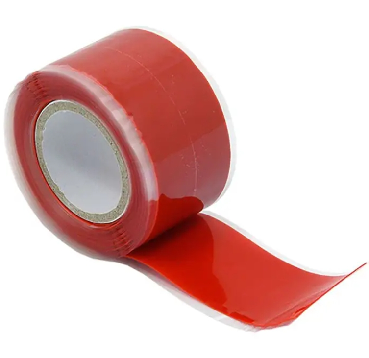 Flame-Retardant Silicone Self-Fusing Tape for Plumbing, Hose Repair Tape, Stop Leak, Wiring Harness, Cable Repair, Sports Tools Grip