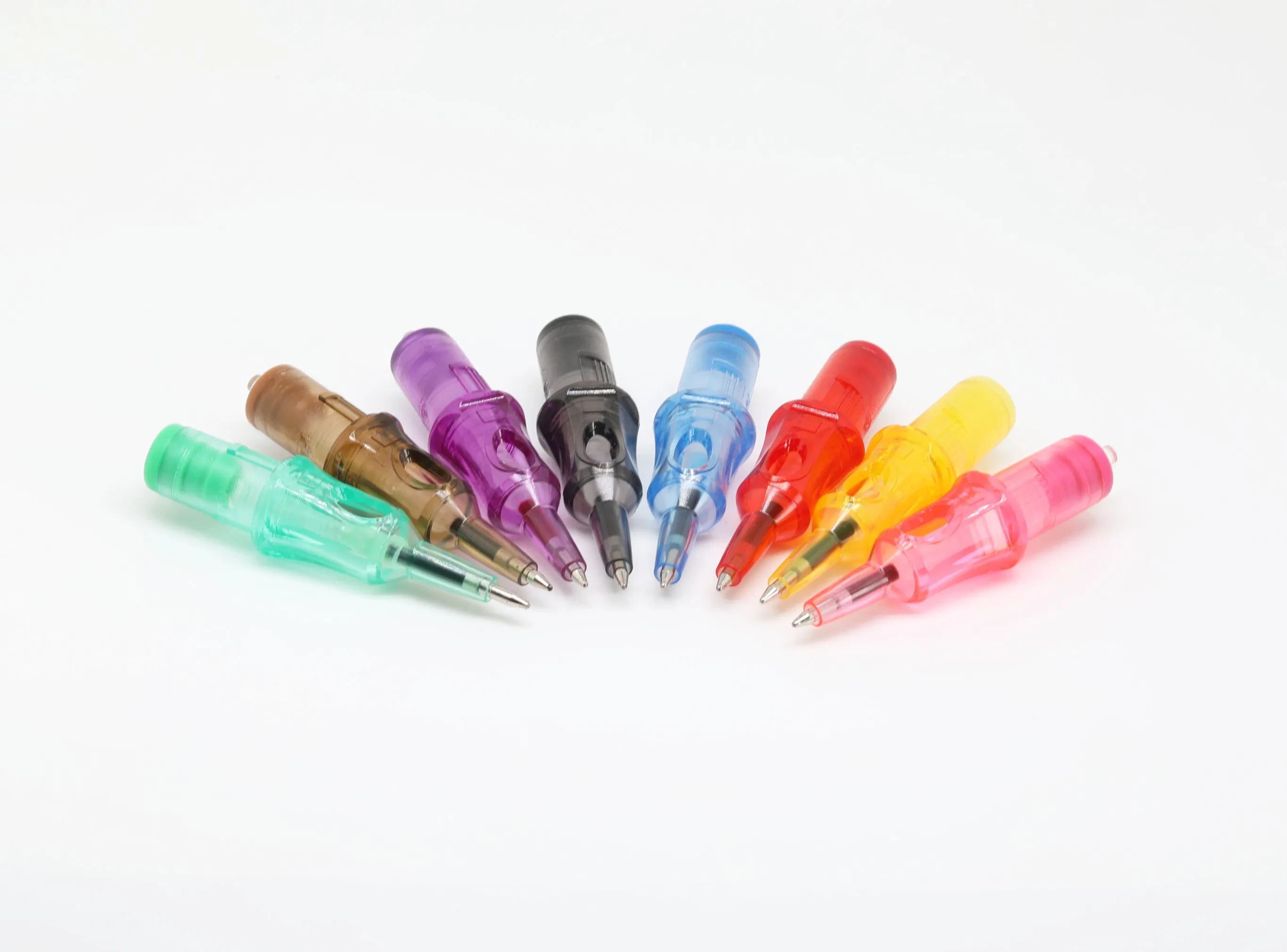 2023 Factory Wholesale Tattoo Practice Cartridge Ball-Pen Cartridge Needle