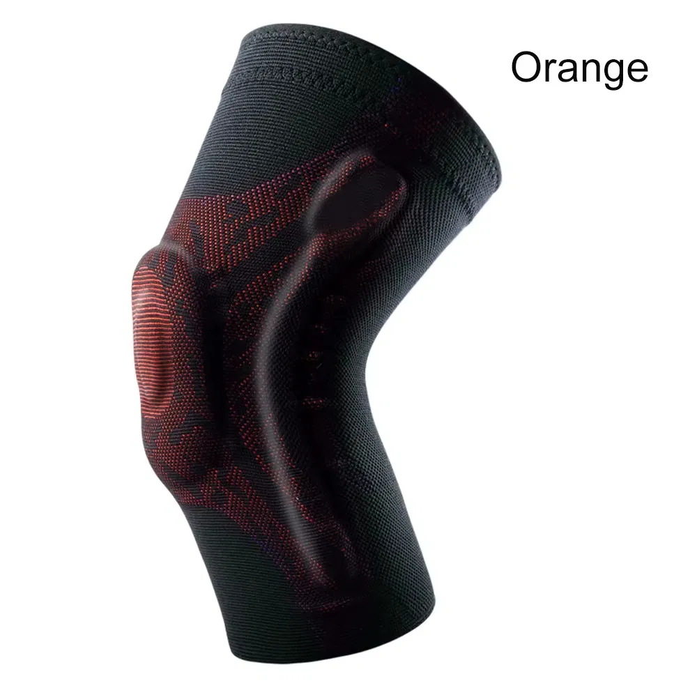 Gym Voleibol Compression Sports Knitted Volleyball Knee Pad