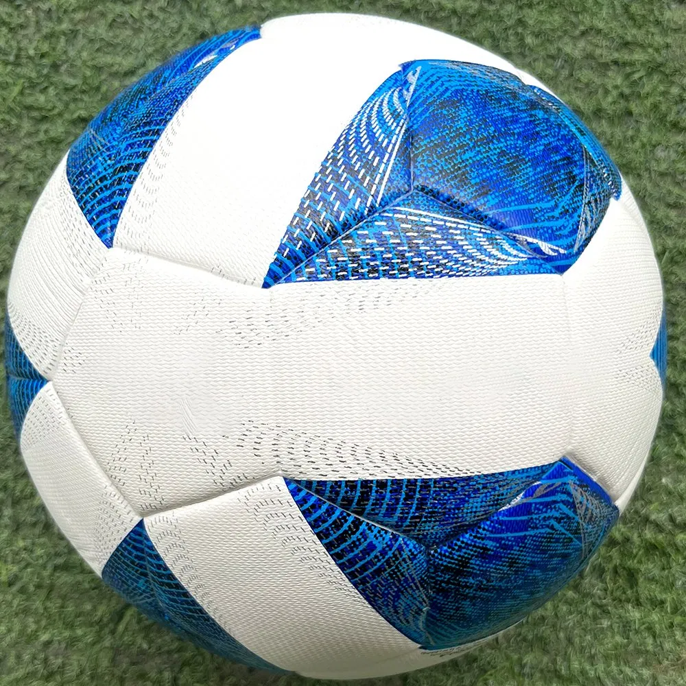 Pelota De Futbol Size 5 Textured TPU Leather Thermal Bonded Soccer Ball