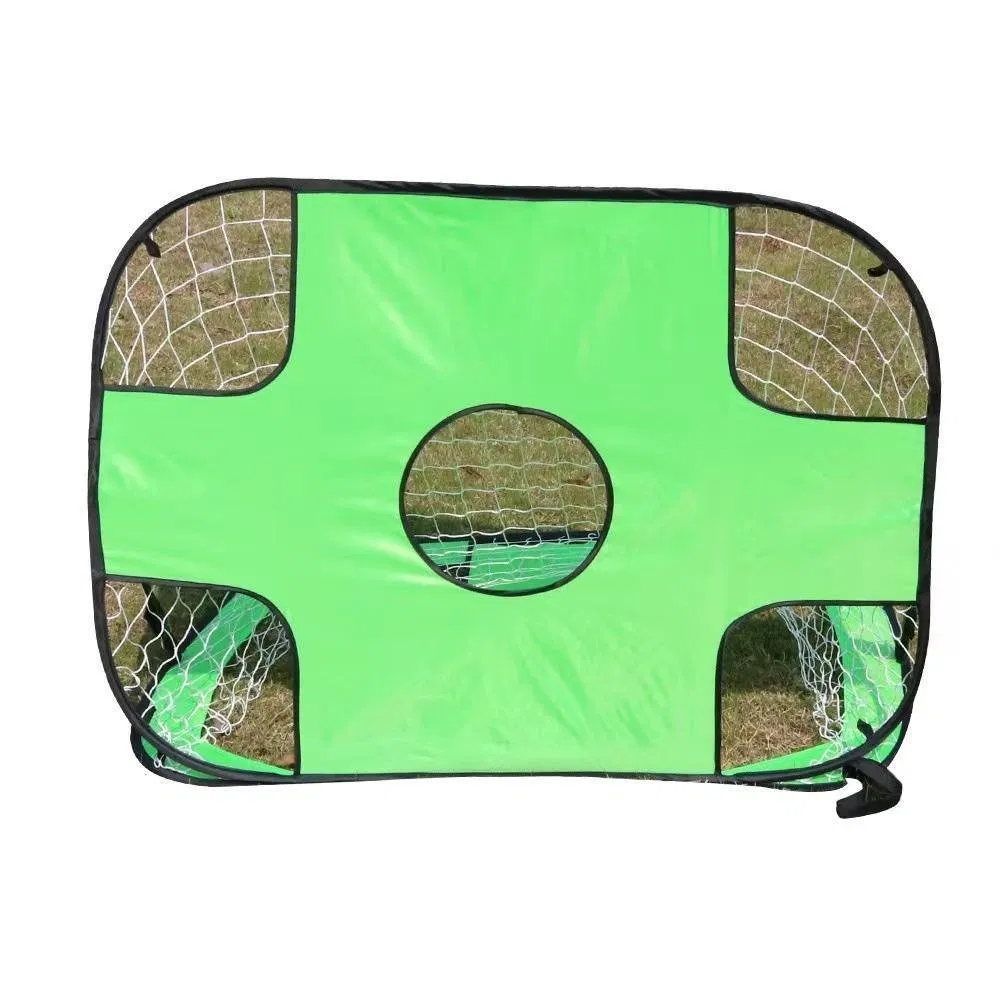 Folding Portable Soccer Ball Football Training Equipment Net Indoor Kicking Pop up Kids with Mini Goal Bl20052