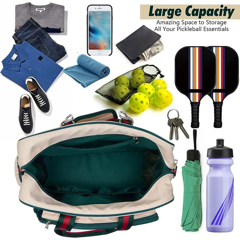 Pickle Ball Racket Bag Detail