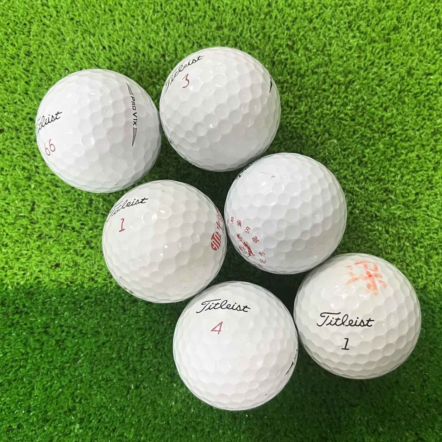 Used Golf Balls Display 2