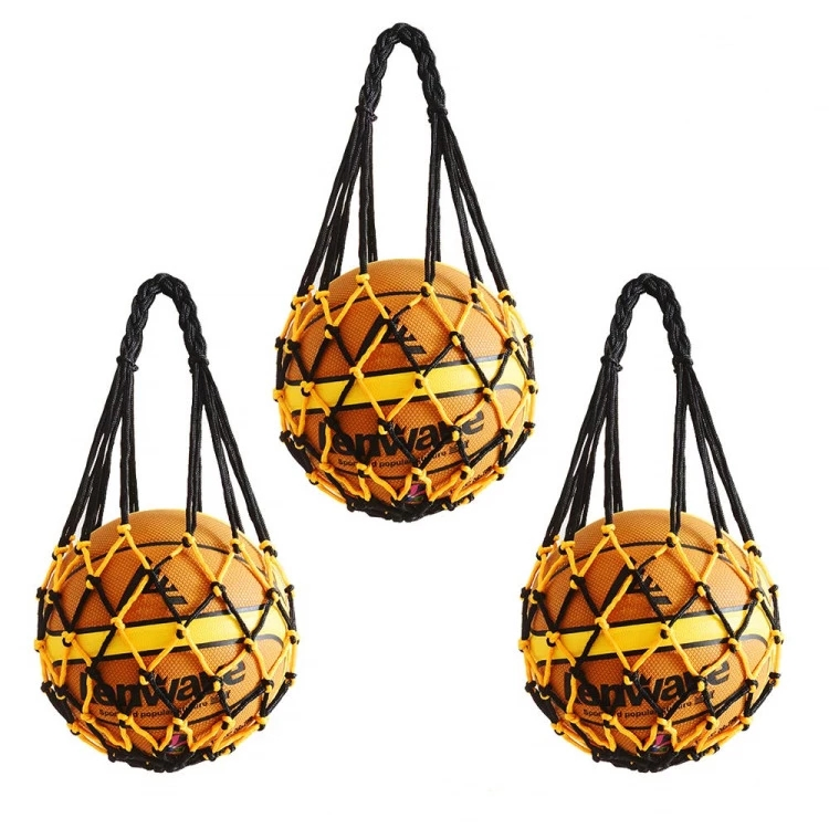 Holder Durable Multi-Functional Single Ball Carrier Net Basketball Football Volleyball Soccer Ball Bags