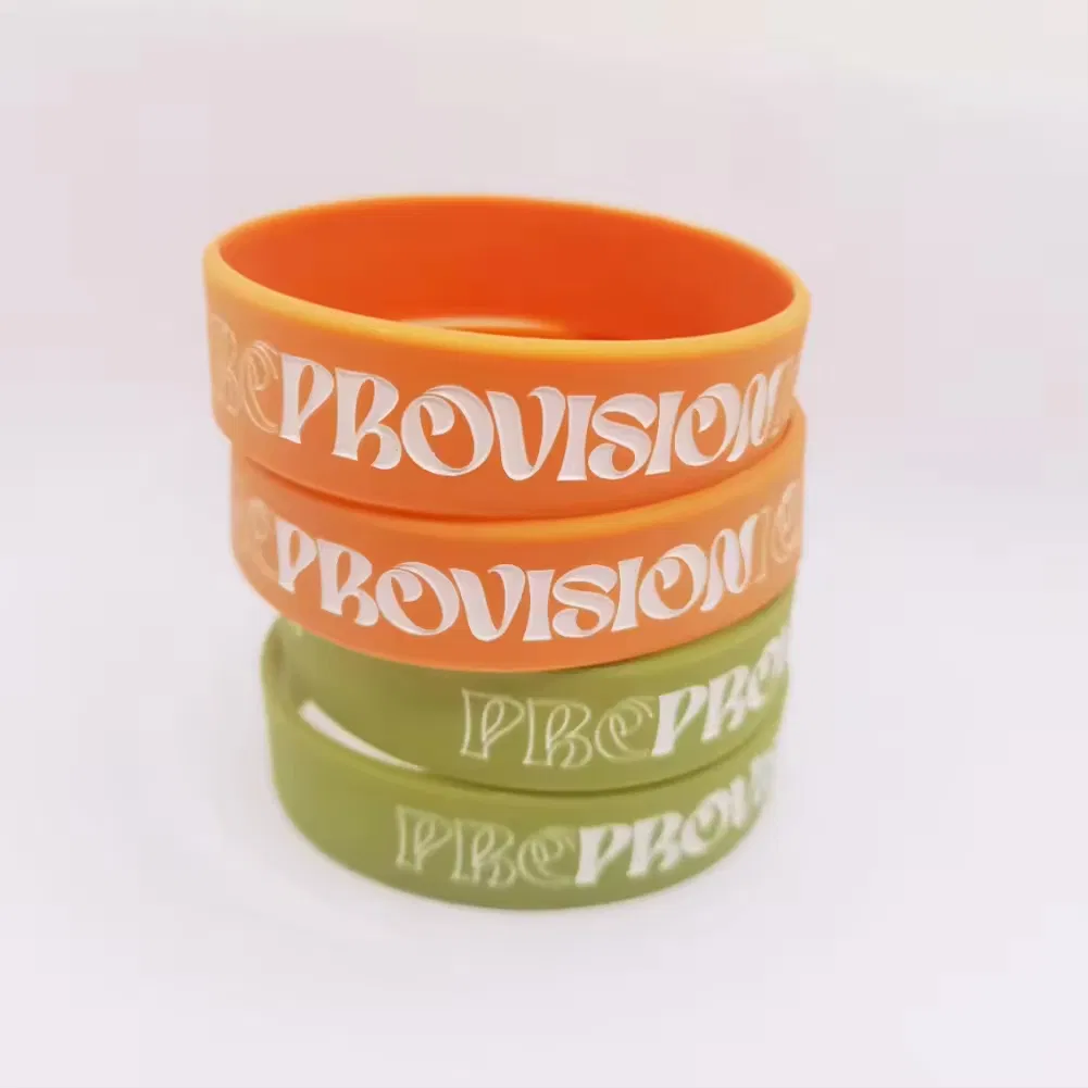 Euramerican Style Custom Ball Games Souvenir Silicone Wristband Ball Sports Stars Cheerleader Rubbery Words Bracelet Wristband