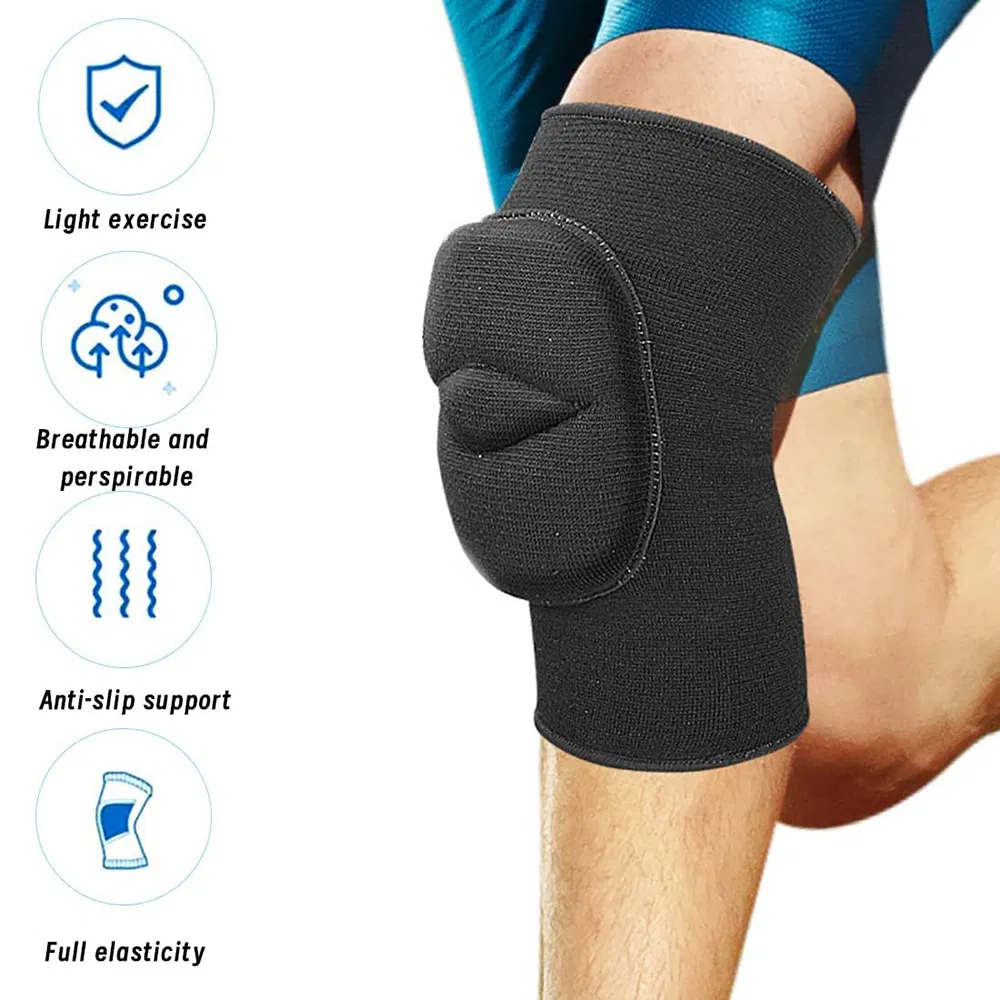 Premium Basketball Volleyball Dance Sports Thick Wear Resistant Sponge Knee Sleeve Pads