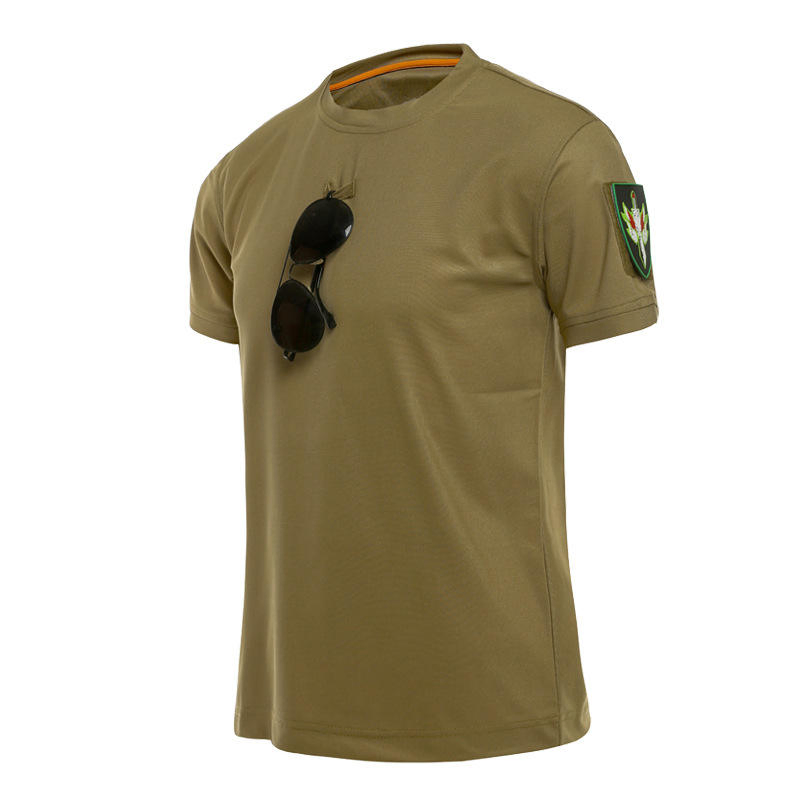 Quick Dry Men Training Tactical Short Sleeve T-Shirt