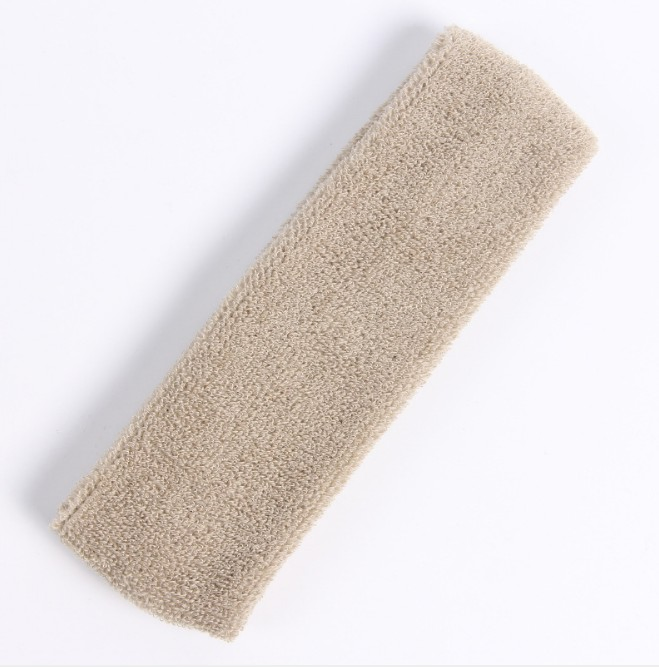 Soft Breathable Cotton Sports Head Band Sweatband Running Workout Gym Exercise Headband