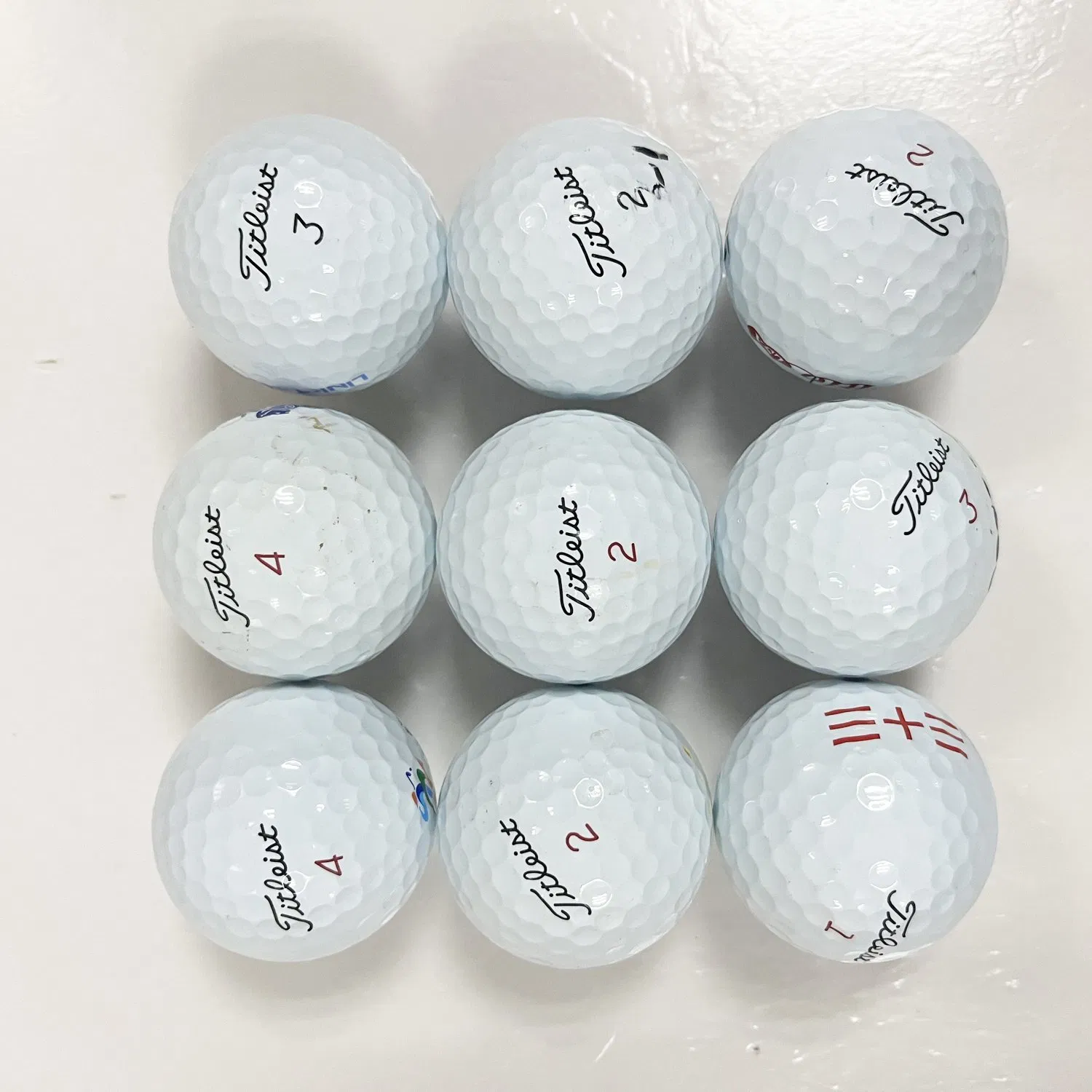 Wholesale Custom Golf Tournament Ball Used 2 3 4 Pieces Durable Urethane Golf Ball