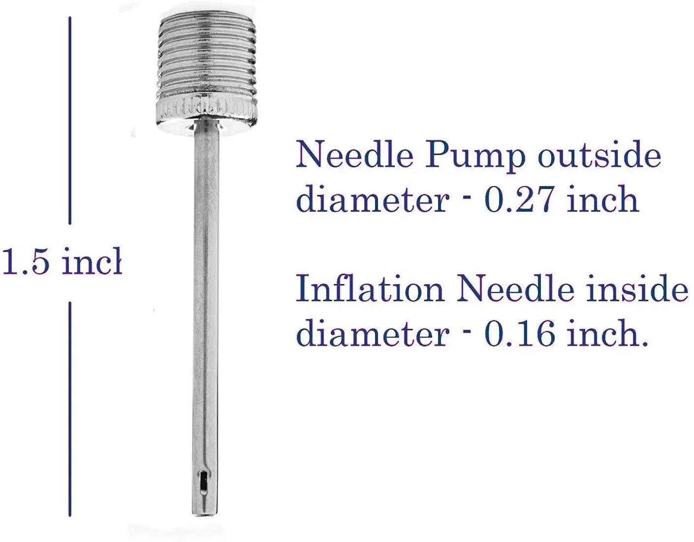Mini Metal Pump Needles Sports Soccer Ball Football Air Pump Needle