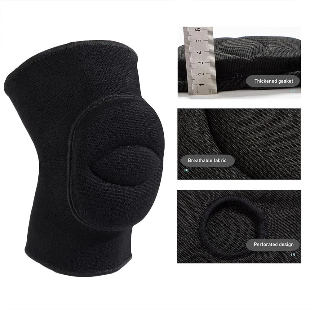 Premium Basketball Volleyball Dance Sports Thick Wear Resistant Sponge Knee Sleeve Pads