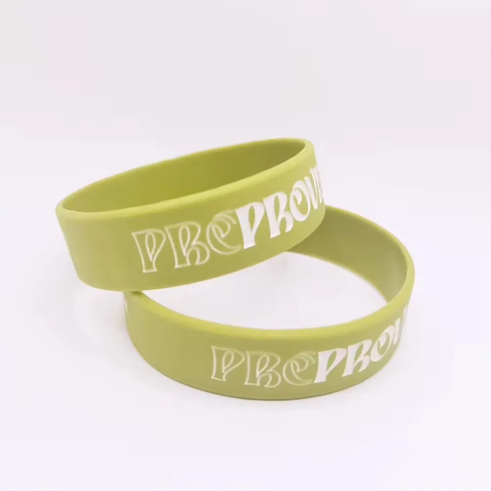 Euramerican Style Custom Ball Games Souvenir Silicone Wristband Ball Sports Stars Cheerleader Rubbery Words Bracelet Wristband