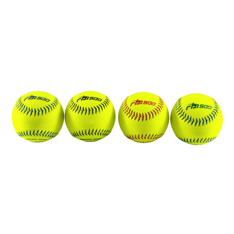 High Quality Official Optic Yellow Softball for Outdoor Sports