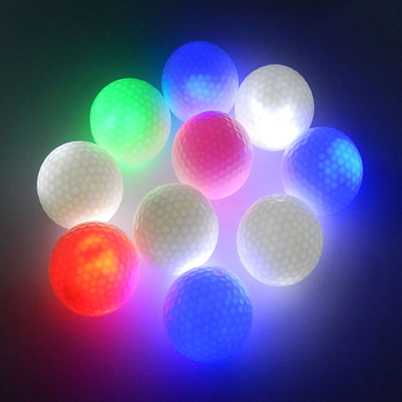 LED Golf Park Ball 3-Layer Night Training LED Golf Ball