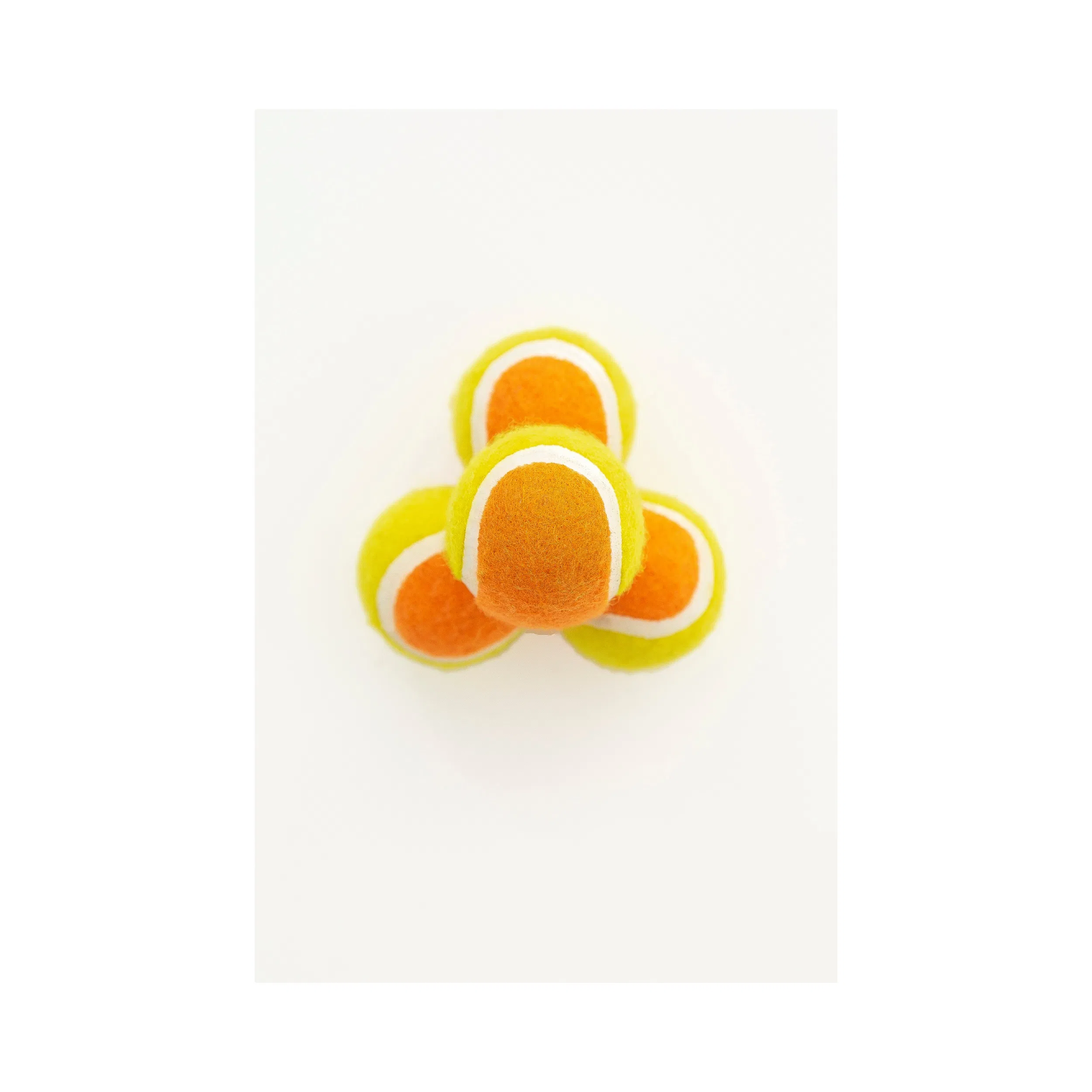 Dental Chew Toy for Teeth Cleaning Pet Tennis Balls