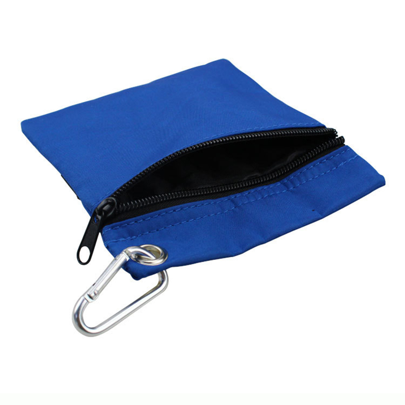 Golf Pouch Bag with Carabiner Golf Tees Holder and Ball Organizer Wbb13255