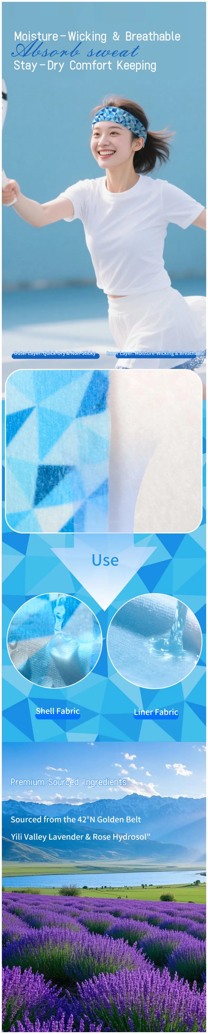 Cooling Headband Detail 2