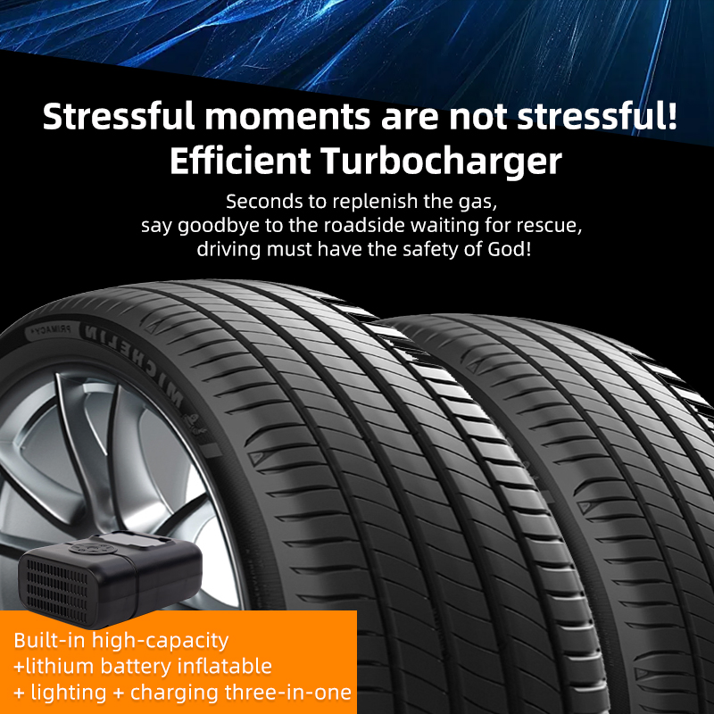 Ultra-Portable Electric Air Pump for Cars, Bikes Sports Balls