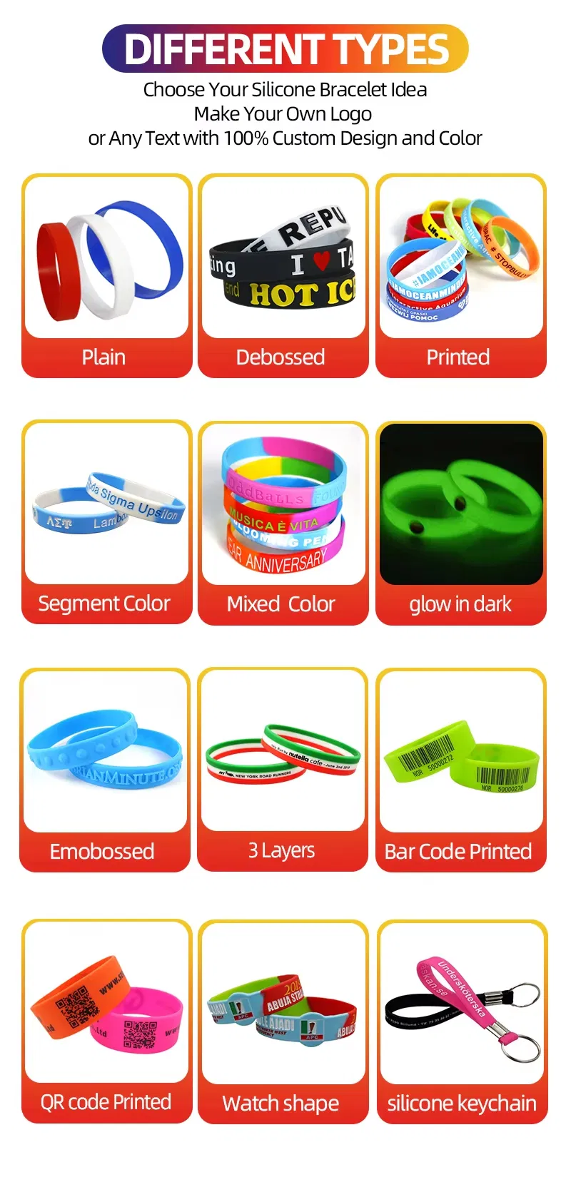 Silicone Wristband Sample 5