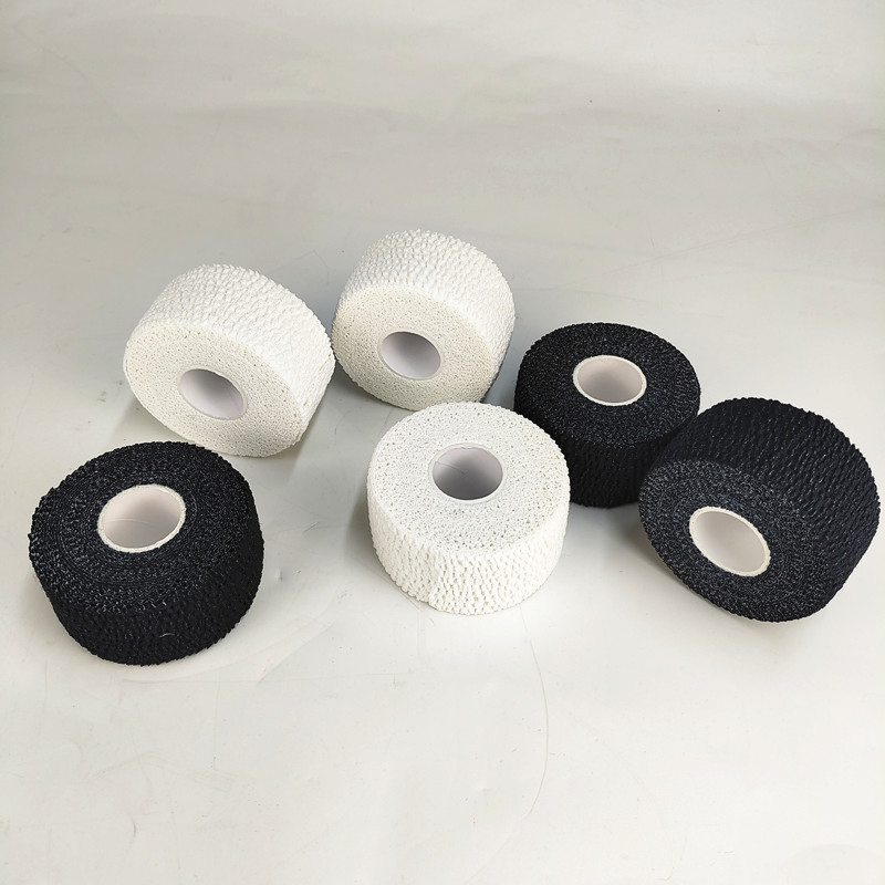 Cotton Elastic Stretch Eab Sport Tape Custom Print Hook Grips Weightlifting 5m Length Thumb Protection Adhesive Tape 5cm Width