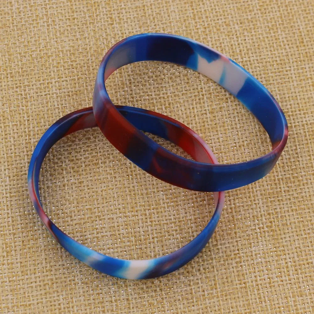 Cheap Factory Custom Colorful Sports Bracelet Promotion Silicone Wristband