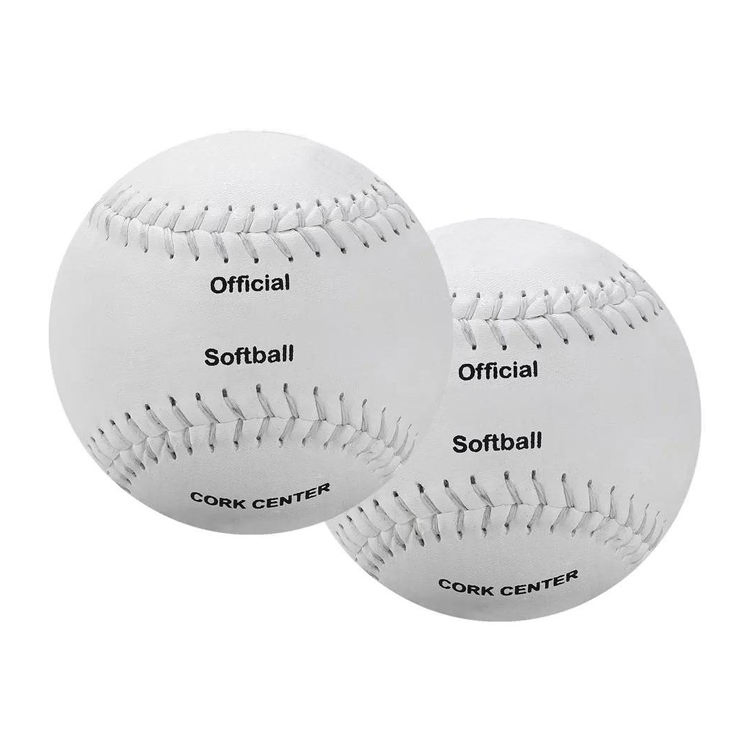 Custom Leather Slow Pitch Softball Balls for Enhanced Performance