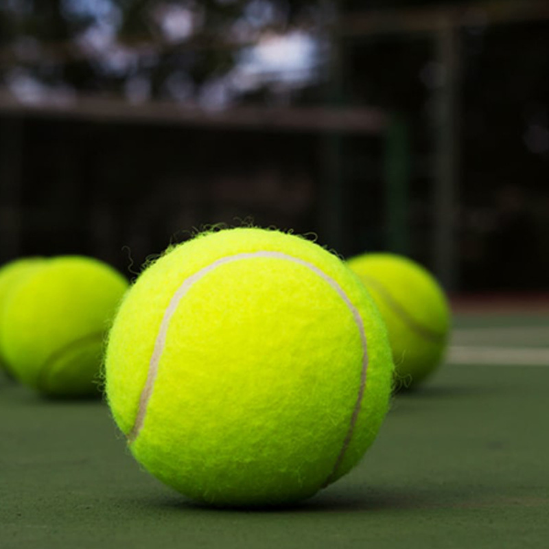 High Quality Rubber Wool Tennis Balls with Tube