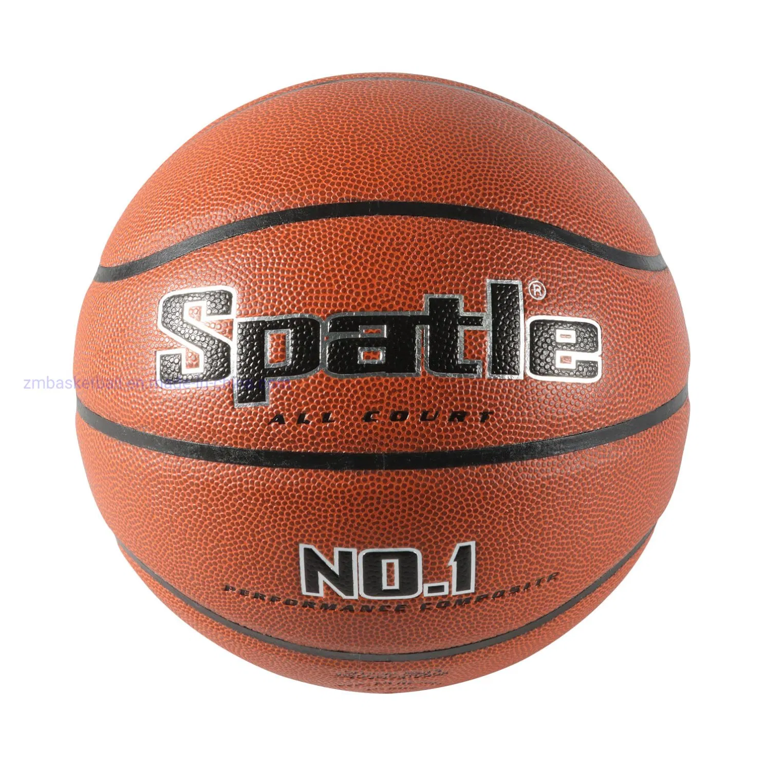 Customized PU Laminated Basketball for Outdoor Activities