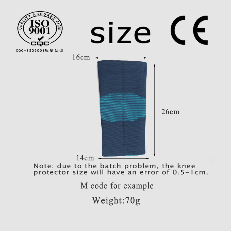 Sports Fitness Knee Pads Support Bandage Braces Elastic Nylon Sport Compression Sleeve Basketball