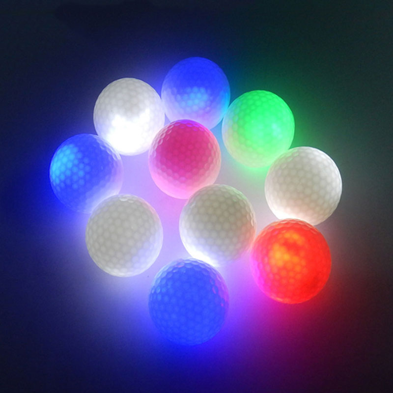 LED Golf Park Ball 3-Layer Night Training LED Golf Ball