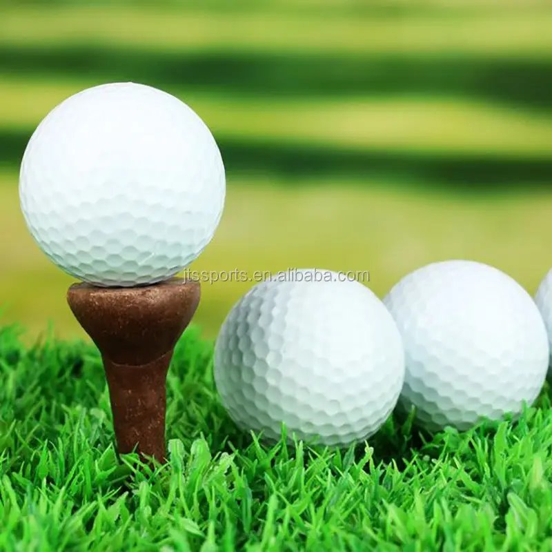 Factory Direct Sale 2 Piece Driving Range Golf Balls Surlyn Golf Balls Practice Golf Balls Bulk Packing