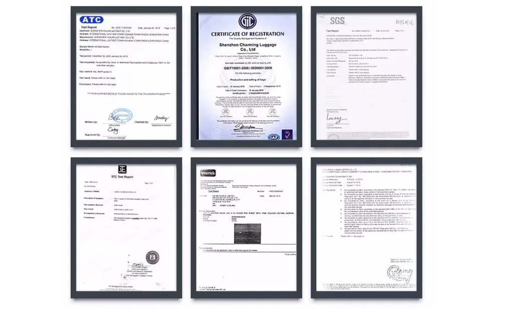 Certifications