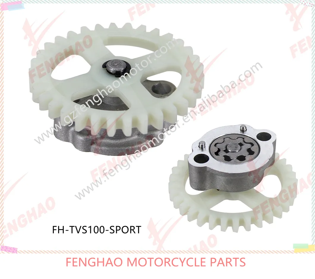 Motorcycle Engine Parts Oil Pump View