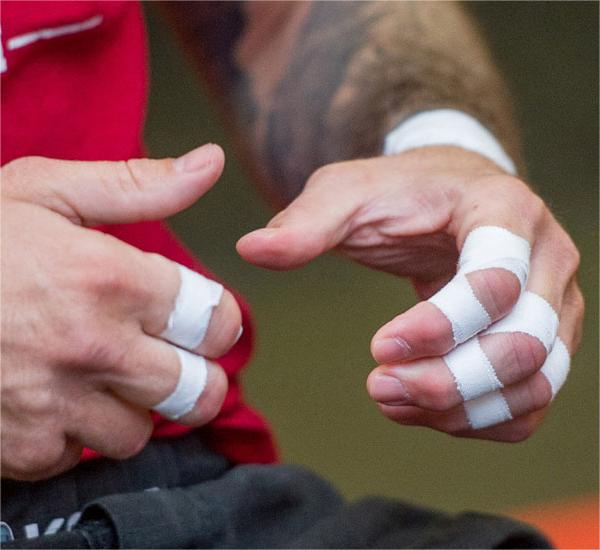 Grip Sports 0.5cm Width Rigid Strapping Finger Thumb Rock Climbing Jiujitsu Jiu Jitsu Bjj Tape