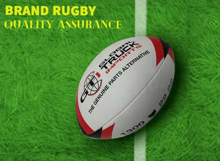 Machine Stitched Size 4 Grainy PU Rugby Ball