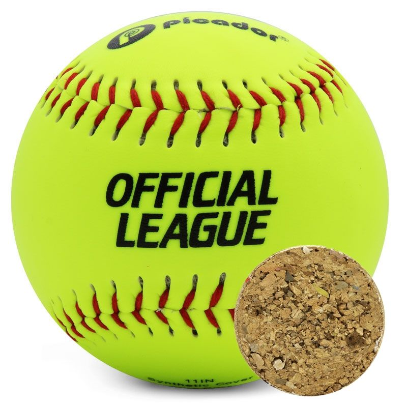 Professional Synthetic Leather Softball Training Ball 12 Inch 11 Inch Softball Ball