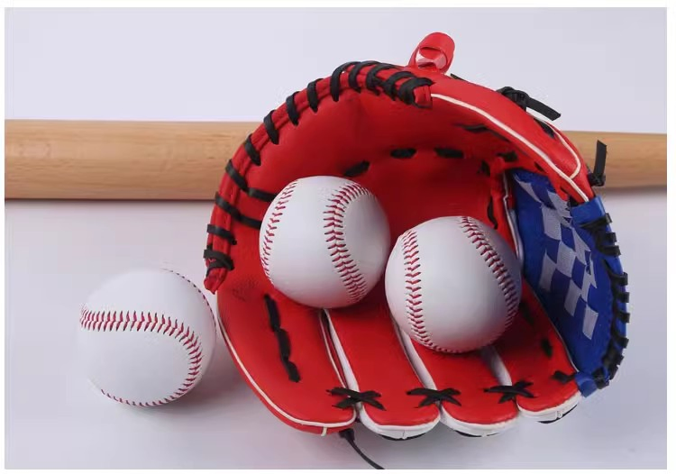 9-Inch Hard Training Baseball: Leather Hand-Stitched Softball for Students and Practice