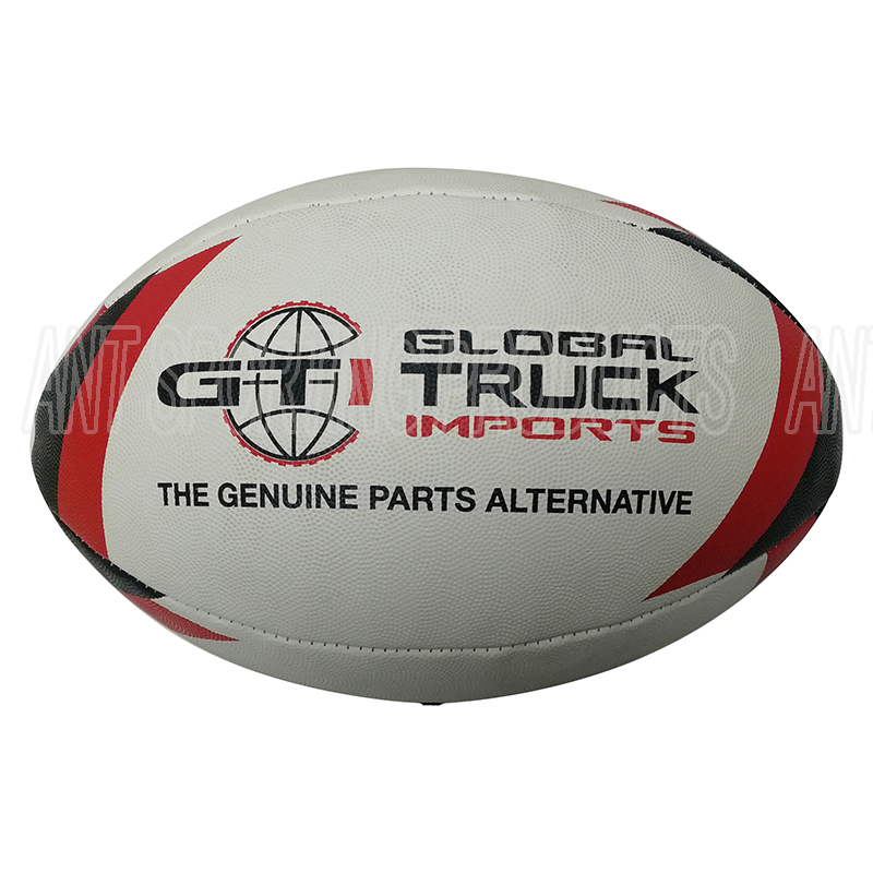 Machine Stitched Size 4 Grainy PU Rugby Ball