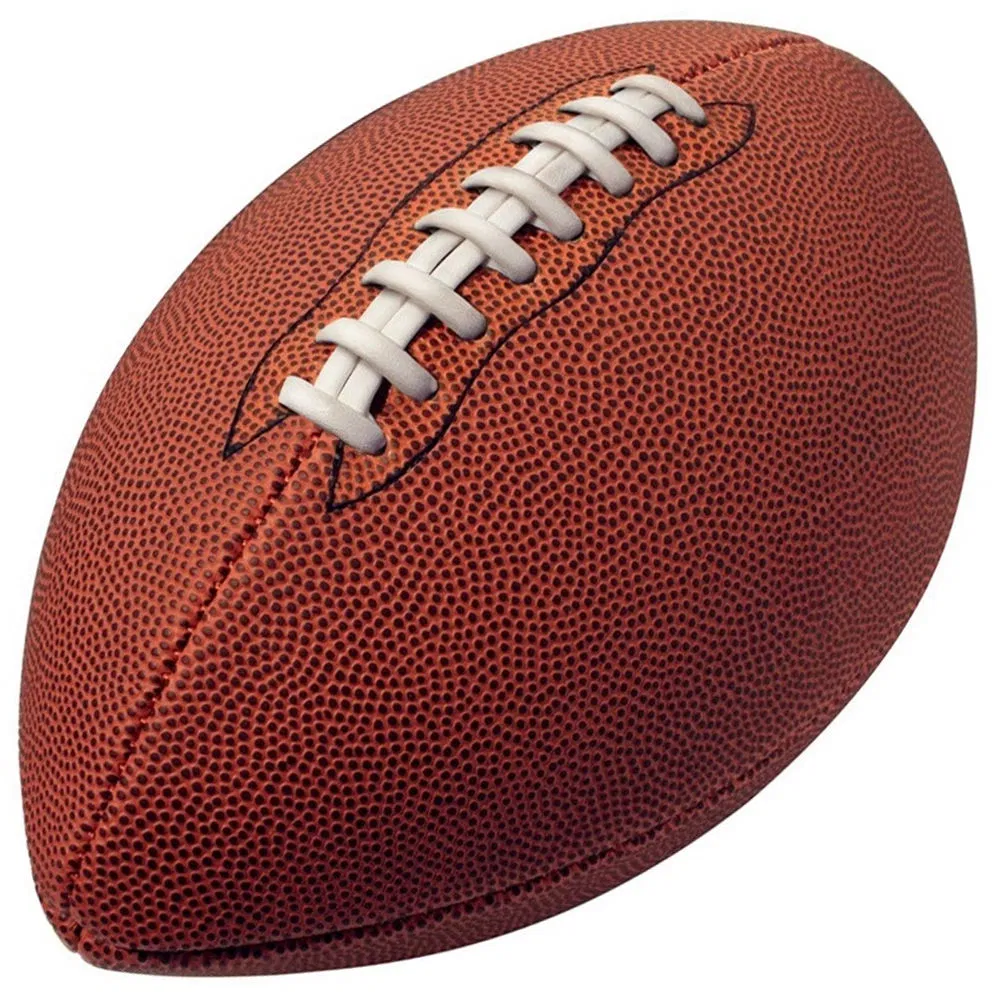 Professional Custom Logo Rugby &amp; American Football-Durable PU Leather Printed Training Ball