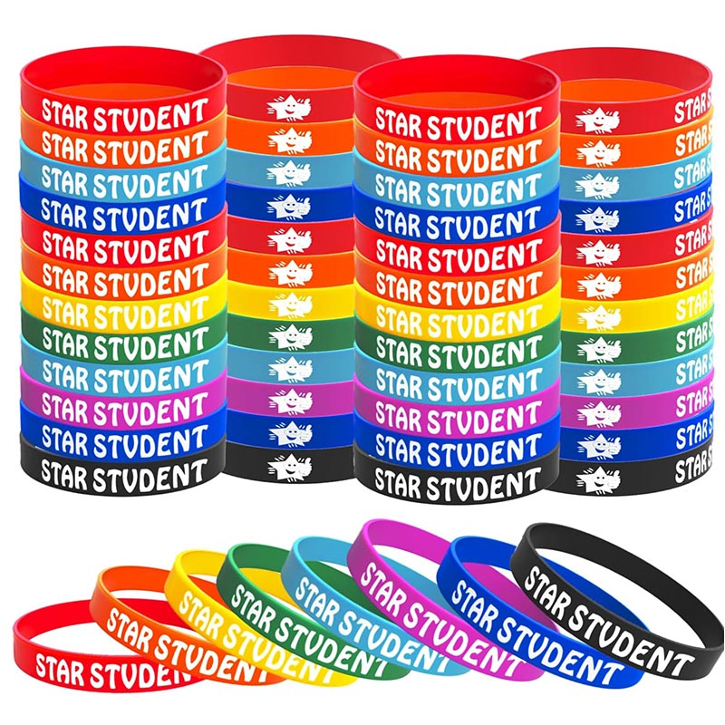 Custom Printed Logo Sports Silicone Wristband Bracelet for Promotion Gift