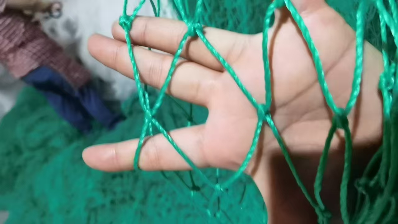 Customized Polyethylene Sports Net 40mm Square 60ply Multiple Sizes Barrier Net for Balls