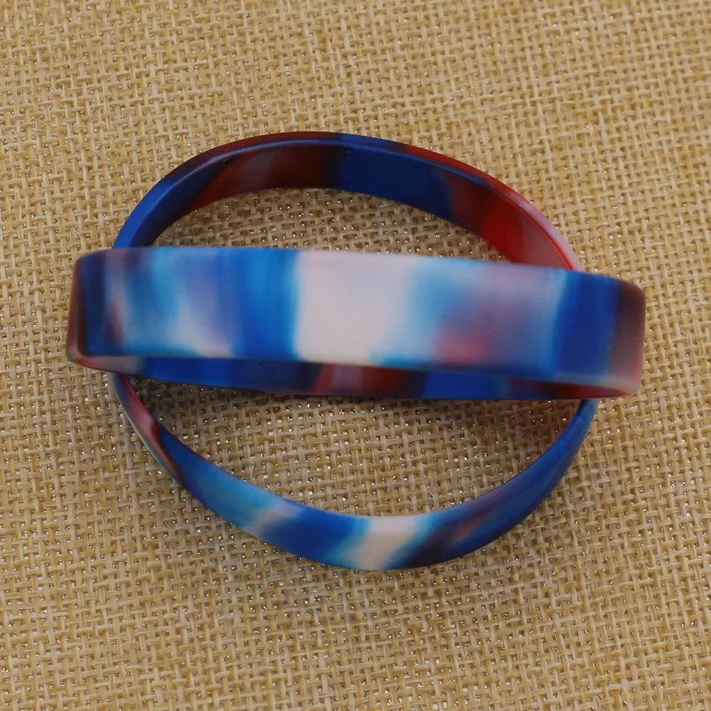 Cheap Factory Custom Colorful Sports Bracelet Promotion Silicone Wristband