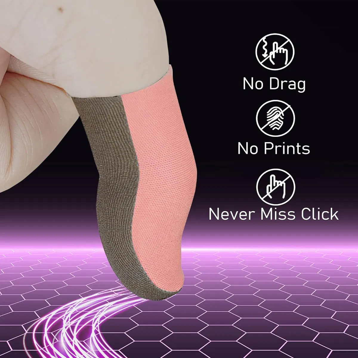 Finger Sleeves Pubg Game Thumb Fingertips Anti-Sweet E Sport Protector