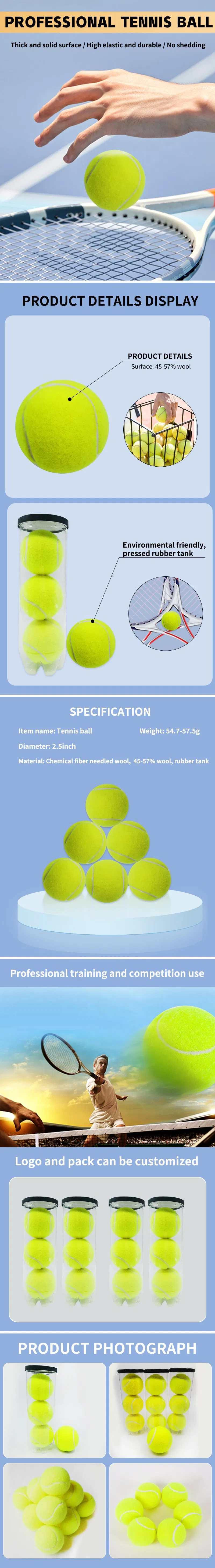 Professional 45% Tennis Balls