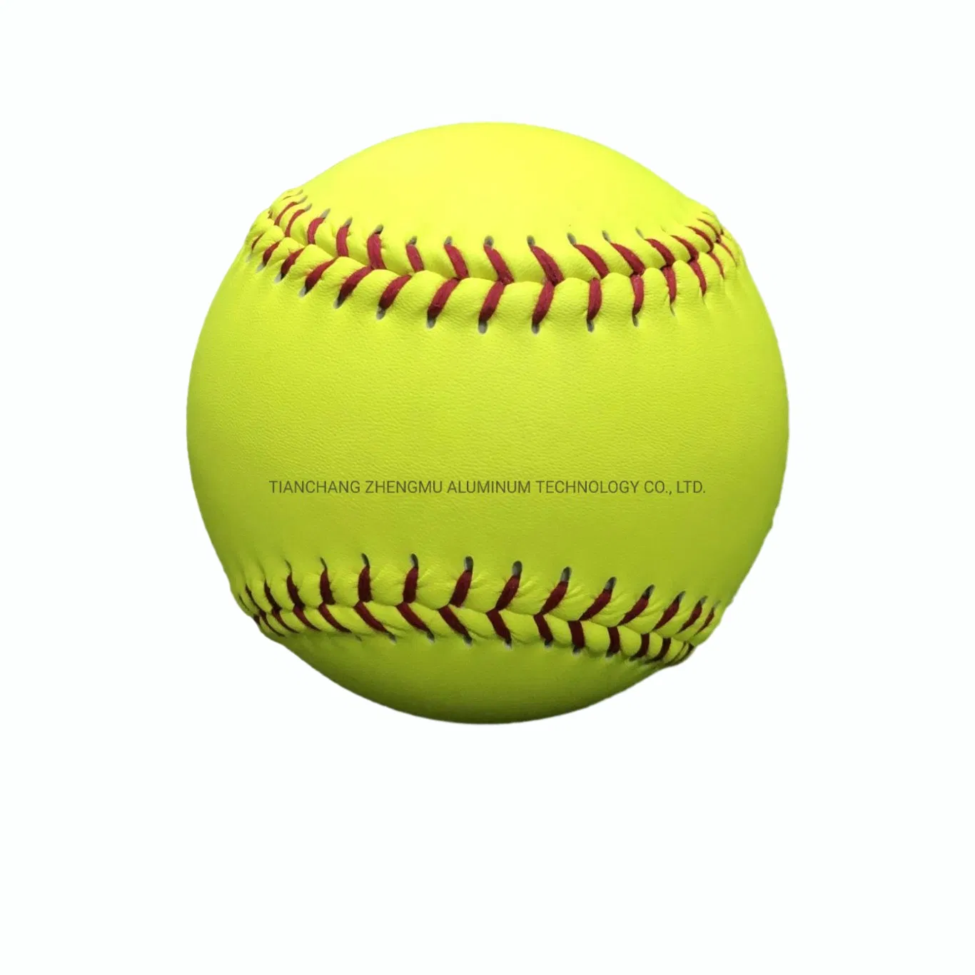 11-Inch Optic Yellow Leather Custom Slow Pitch Softball