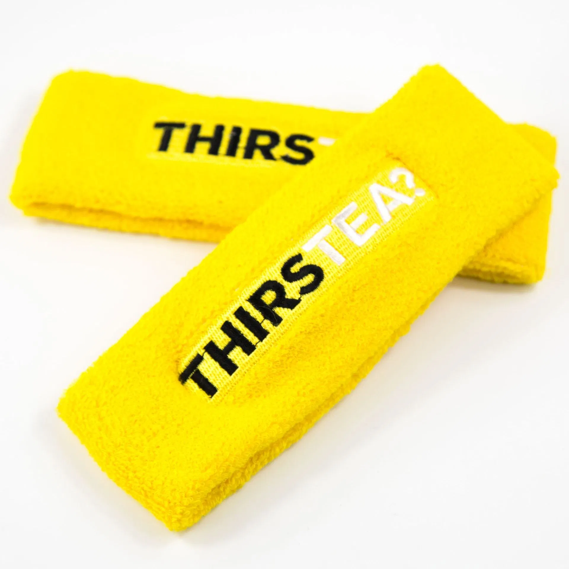 OEM Customized Logo Print Cotton Stretch Elastic Black Sports Running Headwear Headbands Manufacturer