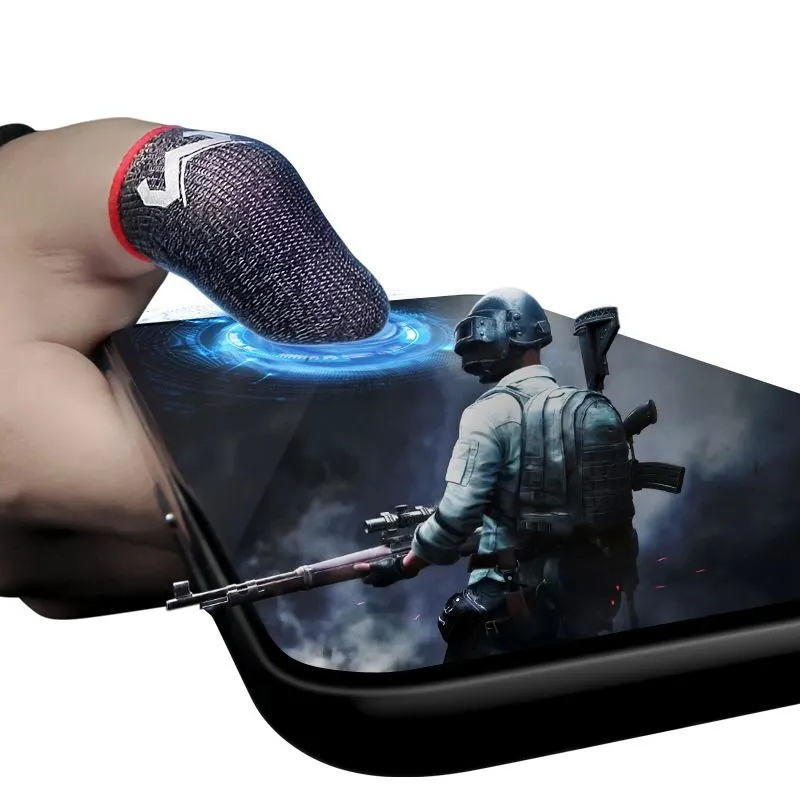 E Sport Gaming Finger Cots Touch Screen Finger Protector Thumb Sleeves