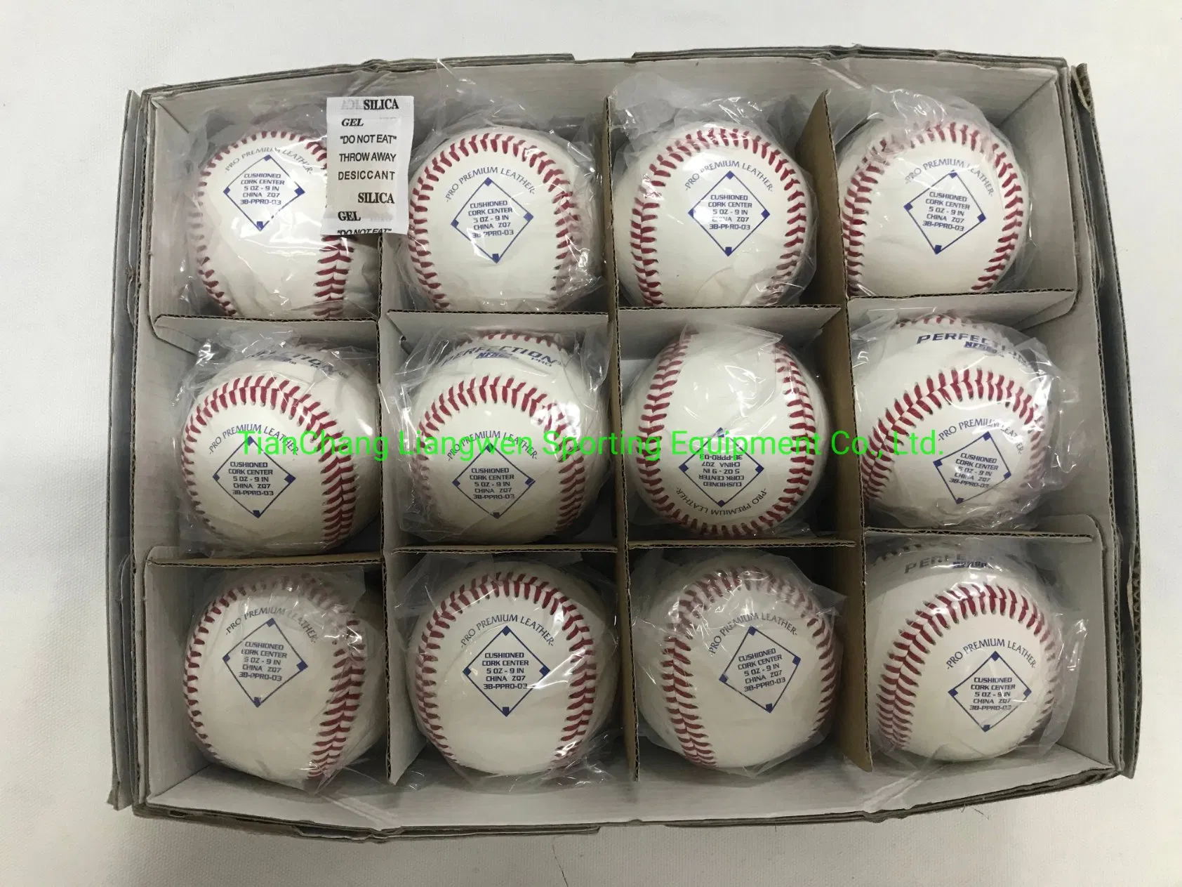 High Quality Red Cushioned Core Baseball