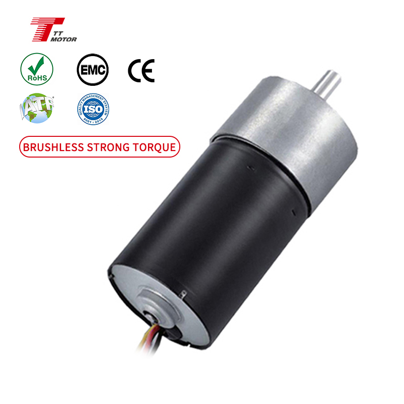 TT Motor Supplier 37mm dc Gearbox Motor 36mm 12v 24v High Speed Brushless Motor