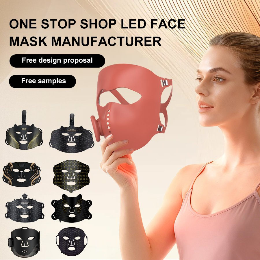 Pakiss Professional 7-Color LED Phototherapy Mask for Clinical-Level Skincare